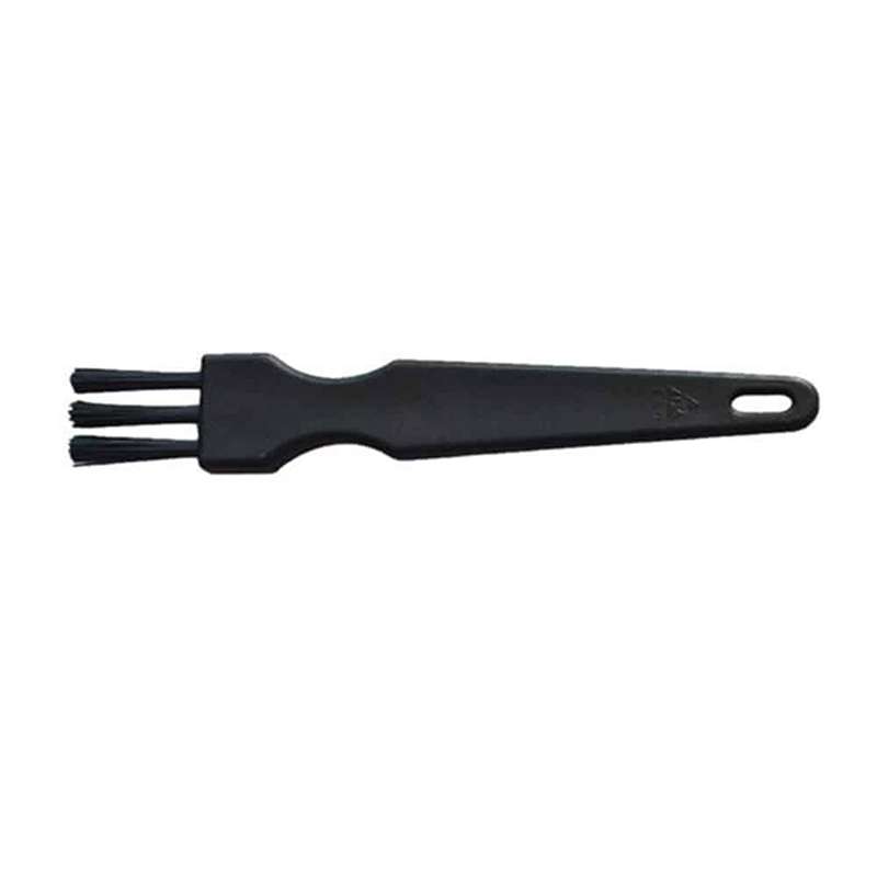 Conductive Brush, 6in x 3/4in, 1 Rows, 3 Holes, Bristle 22mm, ESD-Safe